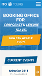 Mobile Screenshot of itotours.com
