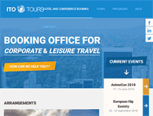 Tablet Screenshot of itotours.com